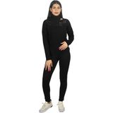 Liu Jo Kadın Uzun Kollu Desenli Balıkçı Yaka Rahat Siyah Kazak MF3093MA050-22222