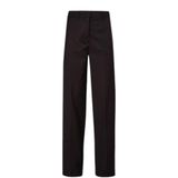 LIU.JO Kadın Yüksek Bel, Geniş Paça, Oversize Pantolon, Siyah, 36