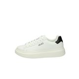Liu Jo Scarpa Uomo Spor Ayakkabı Big 01 in Pelle Bianco/blu US24LJ01 7B4027PX474S1018, Beyaz, siyah, 41 EU