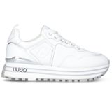 Liu Jo Scarpe Donna Maxi Wonder 01 Spor Ayakkabı Ecopelle White D24LJ06 BF3003P0102, Beyaz, 39 EU