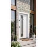 Liv Concept Liv Aksesuar Modern Lüks Villa Ve Daire Çelik Kapısı - 110X210 Cm - Beyaz & Antrasit Özel Tasarım