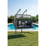 Liv Concept Liv Concept Çift Kişilik Rattan Bahçe Salıncağı