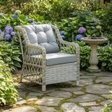Liv Concept Natura Elite El Örmesi Doğal Rattan Bahçe Koltuğu