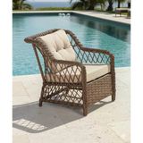 Liv Concept Premium El Örmesi Doğal Rattan Bahçe Ve Balkon Koltuğu