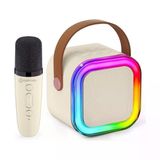 Liv3d Rgb Işıklı Karaoke Mikrofon & Bluetooth Hoparlör – Taşınabilir Kablosuz Mikrofonlu Hoparlör Seti