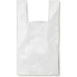 Liva Ambalaj Beyaz Kalın Atlet Poşet Büyük Boy 1 kg (Market Manav ve Çöp Poşeti)