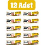 Liva Ambalaj Polmix Büzgülü Limon Kokulu Sarı Çöp Torbası Poşeti / 55 x 60 cm X12 Rulo 120 Adet