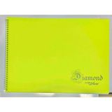 Liva Color 25X35 25 Yaprak Neon Sarı Spiralli Resim Defteri