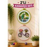 LİVA CRAFT Art & Craft Kanaviçe kiti 2li set