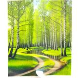 Liva Craft Elmas Mozaik Tablo, 50x40cm Yeşil Orman Boncuk Yapıştırma Kiti