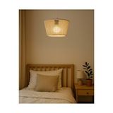 Liva Design7 El Yapımı Krem Pamuk Makrome Bohem Avize / Salon, Oturma Odası , Ofis , Yatak Odası,mutfak ,balkon