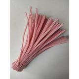 Liva Heryer.ciceklenir 25'li Pastel Pembe Yeşili Renkli Şönil, Eğitici Şönil Seti, Tüylü Tel, 30 cm 6mm