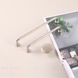 Liva Saten 128 mm Modern Lüks Metal Kulp Modelleri Mutfak Dolap Çekmece Mobilya Kulbu