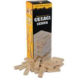 Liva Toys Cezacı Senka 57 Parça Ahşap Denge Taktik Oyunu Büyük Boy Cezalı
