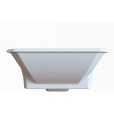 Livabo Lucca 370 x 620 x 150 mm Antibakteriyel Akrilik Banyo Lavabosu