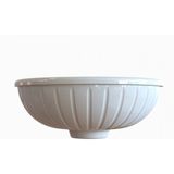 Livabo Marita 400 x 130 mm Tezgah Üstü Akrilik Banyo Lavabosu