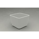 Livabo Siena 410 x 410 x 300 mm Tezgah Üstü Akrilik Banyo Lavabosu