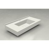 Livabo Vivia 500 x 1000 mm Etajerli Akrilik Banyo Lavabosu