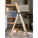 Livamob By Marangoz Ev Tipi Katlanabilir Ahşap Merdiven – Masif Çam, 2/3/4 Basamaklı, Dekoratif ve Çok Amaçlı - Orta