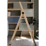 Livamob By Marangoz Ev Tipi Katlanabilir Ahşap Merdiven – Masif Çam, 2/3/4 Basamaklı, Dekoratif ve Çok Amaçlı - Uzun