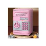 Livava Atm Şifreli Ve Kilitli Elektronik Kumbara, Pembe, 20x15