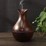 Livava Led Işıklı Dokunmatik Buhurdanlık Difüzörü, Hava Nemlendirici, 14x10 - Kahverengi