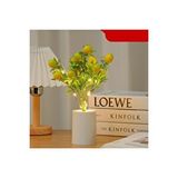 Livava Limon Ağacı Dekoratif Led Işıklı Lamba, Sarı, 30x8