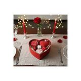 Livava Romantik Düşler %100 Soyawax Doğal Mum Hediye Kutusu, Vanilya, Amber, Japon Kiraz Çiçeği Kokulu Çok Renkli