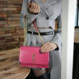 Live Bag World Ysl Kadın Omuz Çantası - 01P-Pembe