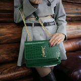 Live Bag World Ysl Kadın Omuz Çantası - 02Y-Yeşil
