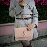 Live Bag World Ysl Kadın Omuz Çantası - 7134P - Pudra