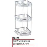 Livea Lıvea 19*19 Uclu Dalga Sungerlık KROM-50175
