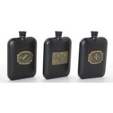 Livenda Paslanmaz Çelik Kabartmalı Tekli 6 Oz Matara LIV661 - Çok Renkli