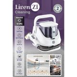 Livenzi Jjb-747-a Buharlı Koltuk Halı Yıkama Ve Leke Çıkartma Makinesi-beyaz beyaz
