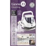 Livenzi JJB-747-A Buharlı Koltuk Halı Yıkama ve Leke Çıkartma Makinesi-Beyaz