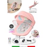 Livenzi Movibaby Hareket Sensörlü Otomatik Ana Kucağı-Pink - Pembe