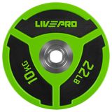 Livepro LP8027 10 kg CPU Elite Bumper Plaka