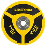 Livepro LP8027 15 kg CPU Elite Bumper Plaka