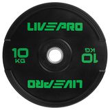 Livepro LP8331-10 10 kg Kauçuk Bumper Plaka