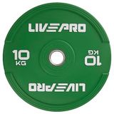 Livepro LP8332-10 10 kg Renkli Kauçuk Bumper Plaka