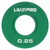 Livepro LP8334 0.25 kg Powerlifting Yarışma Plaka