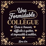 liver d'or Collègue: depart retraite 100 pages | cadeau personnalisé original famme homme