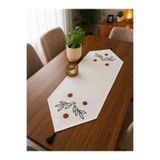 Livera Home Modern Punch Nakışlı Lüks Masa Runner & Amerikan Servisi