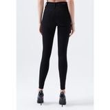 Livik Kadın Skinny Jeans Süper Yüksek Bel İnce Belli Toparlayıcı Kot Pantolon Siyah - 29