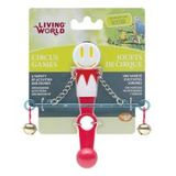 Living World Zilli Denge Kırmızı S Çubuğu Kuş Oyuncağı