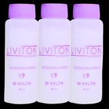 Liviton Professional Ev Tipi %9 Oksidan Krem 30 volume 60ml 3 Adet