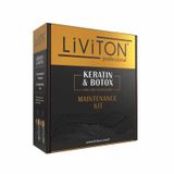 Liviton Professional Keratin Botox Saç Düzleştirici ve Keratin Bakım Seti