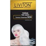 Liviton Professional Tek Kullanımlık Yoğun Toz Saç Açıcı 20 G + Oksidan 50 ML diger