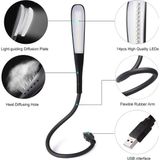 Livizmir Moda 3 Mod Seviyeli Dokunmatik USB LED Masa Lambası, 14 LED Beyaz Işık, Ayarlanabilir Parlaklık, Kitap Okuma Lambası, Çalışma Masası Ofis Lambası, Pc, Laptop Uyumlu, Gece Lambası
