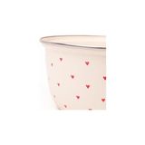 Livizmir Moda Cupid Emaye Karıştırma ve Salata Kabı 24CM 4 Litre (Ocağa Da Koyulabilir)